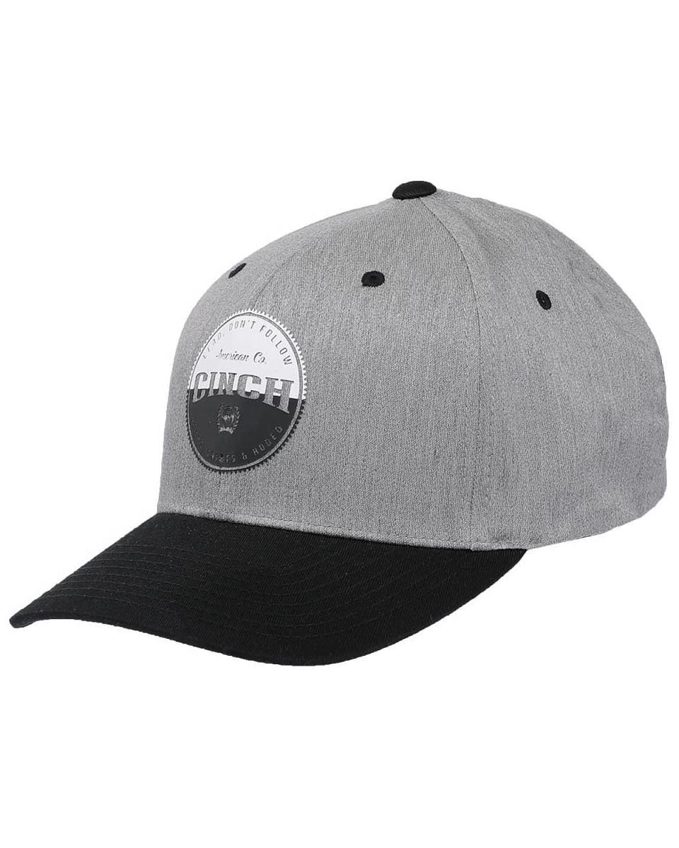 Cinch Men's Fitted Raised Logo Baseball Hat 3 Cinch Men's Fitted Raised Logo Baseball Hat