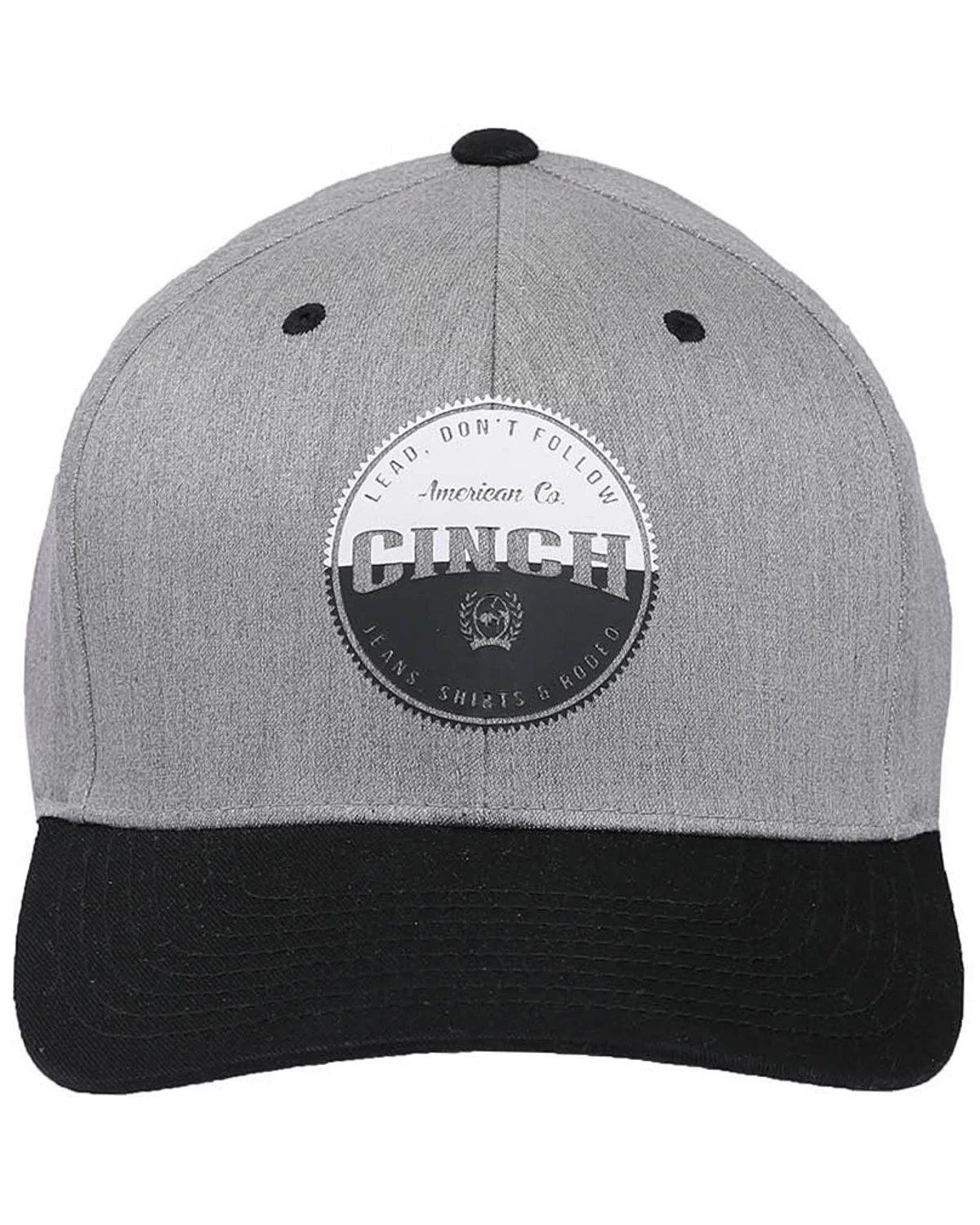 Cinch Men's Fitted Raised Logo Baseball Hat 4 Cinch Men's Fitted Raised Logo Baseball Hat - Image 2