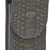 White Diamond Funda Python Leather Cell Phone Case - Gris -Guadalajara Western Wear whitediamand1308