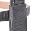 IPhone Plus Genuine Caiman Leather Cell Phone Holster -Guadalajara Western Wear whitediamand1317copy.JPGnew