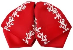 Moño Charro - Rojo / Blanco