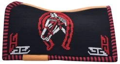 Suadero Tejido Cuadrado Negro