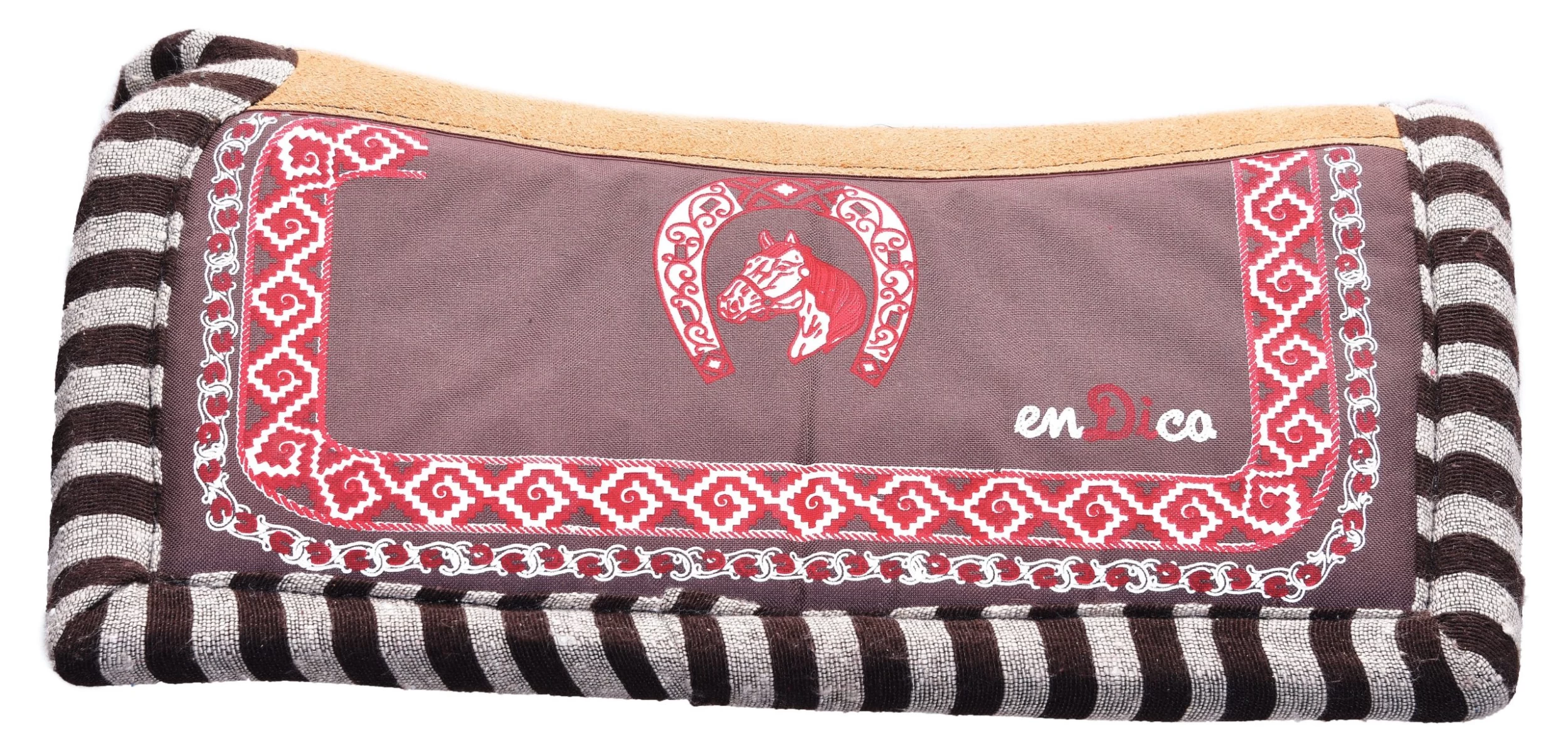 Suadero Pony Tejido Cuadrado Cafe 3 Suadero Pony Tejido Cuadrado Cafe